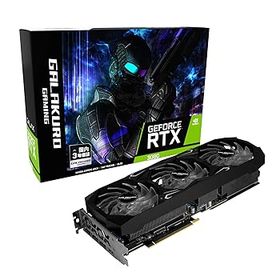 【中古】【39shop】玄人志向★NVIDIA GeForce RTX3080搭載 グラフィックボード GDDR6X 10GB トリプルファンモデル国内正規代理店品GG-RTX3080-E10GBTP（良い）