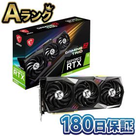 【中古】 整備済み品 MSI エムエスアイ GeForce RTX 3080 GAMING Z TRIO 10G LHR グラフィックスボード 本体 VD7792 グラボ ビデオカード 徹底除菌清掃済 高品質 送料無料 翌日配送 中古 ぐらぼ 180日保証