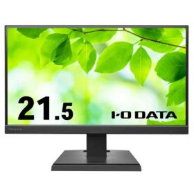 I-O DATA アイ・オー・データ 5年保証 3辺フレームレス&広視野角ADSパネル21.5型ワイド液晶 ブラック PCモニター ディスプレイ LCD-A221DB LCDA221DB【NE直】