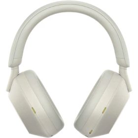 ソニー SONY ワイヤレスヘッドホン ノイズキャンセリング対応 リモコン・マイク対応 プラチナシルバー WH-1000XM5SM