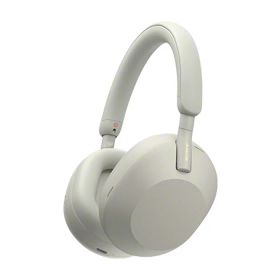 ソニー ワイヤレスノイズキャンセリングステレオヘッドセット WH-1000XM5-S プラチナシルバー【送料無料】【KK9N0D18P】