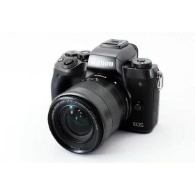 【中古】キヤノン Canon EOS M5 ブラック レンズセット 美品 小型軽量当店保証30日間 人気モデル 高画質 売れ筋