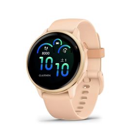 ガーミン vivoactive 6 Pink Dawn / Pink Dawn Metallic GPS スマートウォッチ GARMIN AMOLED ヘルスケア 睡眠機能 スマートウォッチ vivoactive6 010-02985-33 データ管理も安心 信頼 GARMIN
