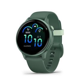 ガーミン vivoactive 6 Jasper Green / Jasper Green Metallic GPS スマートウォッチ GARMIN AMOLED ヘルスケア 睡眠機能 スマートウォッチ vivoactive6 010-02985-32 データ管理も安心 信頼 GARMIN