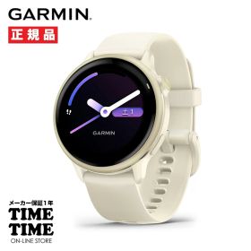 【11日26時まで！最大2,000円OFFクーポン！ポイント最大49.5倍】GARMIN ガーミン vivoactive 6 ヴィヴォアクティブ6 Bone/LunarGold ボーン/ルナーゴールド GPSスマートウォッチ iOS・アンドロイド対応 Suica対応 010-02985-31【安心のメーカー1年保証】
