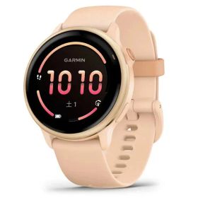 【新品】GARMIN vivoactive 6 010-02985-33 [ Pink Dawn/P. Dawn Metallic ]