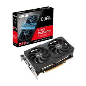 【中古】 ASUS Dual Radeon RX 6500 XT 搭載ビデオカード OC edition 4GB GDDR6 / DUAL-RX6500XT-O4G