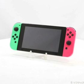 【中古】Nintendo(任天堂) Nintendo Switch スプラトゥーン2セット 【352-ud】