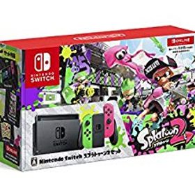 【中古】Nintendo Switch スプラトゥーン2セット Nintendo Switch Online 「個人プラン3か月(90日間)」利用券付き