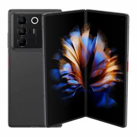 【中古】【安心保証】 nubia Fold A502ZT[256GB] Y!mobile ブラック