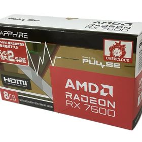 PULSE RADEON RX 7600 GAMING 8GB GDDR6 グラフィックボード ビデオカード