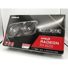 【中古】ASRock Radeon RX 6600 Challenger D 8GB （RX6600 CLD 8G）RX6600/8GB(GDDR6)【大阪本店】保証期間1週間