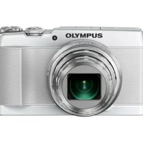 【中古】 OLYMPUS デジタルカメラ STYLUS SH-1 ホワイト 光学式5軸手ぶれ補正 光学24倍&超解像48倍ズーム SH-1 WHT