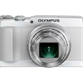 【中古】(非常に良い)OLYMPUS デジタルカメラ STYLUS SH-1 ホワイト 光学式5軸手ぶれ補正 光学24倍&超解像48倍ズーム SH-1 WHT