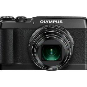 【中古】【非常に良い】OLYMPUS デジタルカメラ STYLUS SH-1 ブラック 光学式5軸手ぶれ補正 光学24倍&超解像48倍ズーム SH-1 BLK