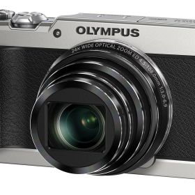 【中古】【非常に良い】OLYMPUS デジタルカメラ STYLUS SH-1 シルバー 光学式5軸手ぶれ補正 光学24倍&超解像48倍ズーム SH-1 SLV