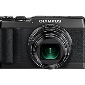 【中古】(非常に良い)OLYMPUS デジタルカメラ STYLUS SH-1 ブラック 光学式5軸手ぶれ補正 光学24倍&超解像48倍ズーム SH-1 BLK