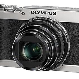【中古】OLYMPUS デジタルカメラ STYLUS SH-1 シルバー 光学式5軸手ぶれ補正 光学24倍&超解像48倍ズーム SH-1 SLV