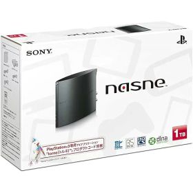 【中古】【整備済み品】 SONY ソニー nasne 1TBモデル (CECH-ZNR2J) PS4接続確認済み フル初期化済み