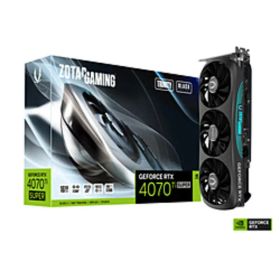 【中古】ZOTAC(ゾタック) ZOTAC GAMING GeForce RTX 4070 Ti SUPER Trinity Black Edition ZT-D40730D-10P 【344-ud】