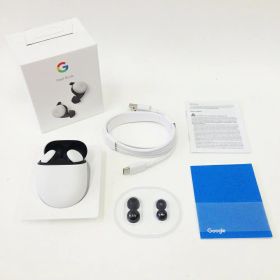 【中古】Google グーグル Pixel Bud イヤフォン GA01470-UK ホワイト ga01470-uk ホワイト Aランク