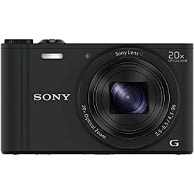 【中古】「非常に良い」ソニー デジタルカメラ Cyber-shot WX350 光学20倍 ブラック DSC-WX350-B