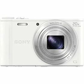 【中古】【39shop】SONYソニー★デジタルカメラ Cyber-shot WX350 光学20倍 ホワイト DSC-WX350-W(非常に良い)