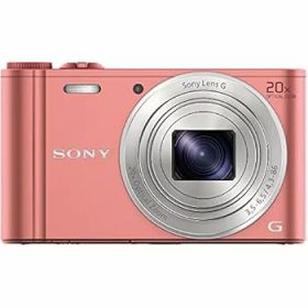 【中古】【39shop】SONYソニー★デジタルカメラ Cyber-shot WX350 光学20倍 ピンク DSC-WX350-P(非常に良い)
