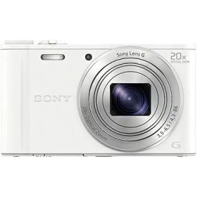 【中古】 ソニー デジタルカメラ Cyber-shot WX350 光学20倍 ホワイト DSC-WX350-W
