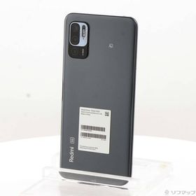 〔中古〕Xiaomi(シャオミ) Redmi Note 10 JE 64GB グラファイトグレー XIG02 au SIMフリー〔295-ud〕