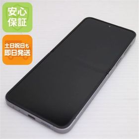 安心保証 美品 SIMフリー Galaxy Z Flip6 256GB シルバーシャドウ