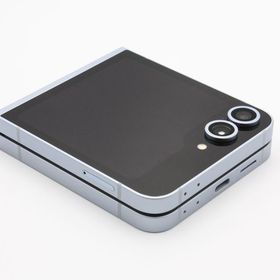 美品 Galaxy Z Flip6 SCG29 au版SIMフリーブルー Aランク