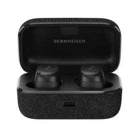 ゼンハイザー Sennheiser ワイヤレスイヤホン bluetooth MOMENTUM True Wireless 3 ブラック 本社開発高性能シングルダイナミックドライバー 低遅延 aptX Adaptive マルチポイント ノイキャン 外音取込
