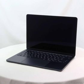 〔中古〕Apple(アップル) MacBook Air 13.6-inch Early-2024 MRXV3J／A Apple M3 8コアCPU_8コアGPU 8GB SSD256GB ミッドナイト 〔26.3 Tahoe〕〔262-ud〕
