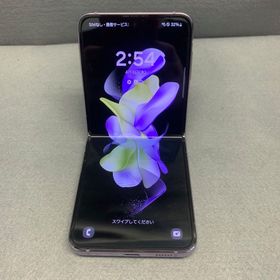 中古 SIMフリー Samsung Galaxy Z Flip4 8GB +128GB パープル色