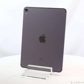 〔中古〕Apple(アップル) iPad Pro 11インチ 64GB スペースグレイ FU0M2J／A SIMフリー〔269-ud〕