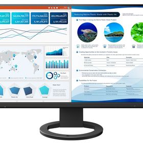 EIZO 4K対応 FlexScan 27インチカラー液晶モニター(USB Type-C、DisplayPort、HDMI/ブラック) EV2740S-BK