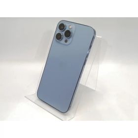 【中古】Apple 楽天モバイル 【SIMフリー】 iPhone 13 Pro Max 128GB シエラブルー MLJ73J/A【高崎モントレー】保証期間1ヶ月【ランクC】