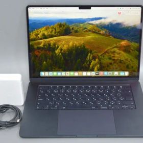 充放電回数41回 美品 Apple アップル MacBook Air 15.3インチ MQKX3J/A M2 512GB 8GB ミッドナイト ノートパソコン PC