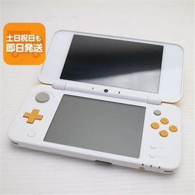 良品中古 NEWニンテンドー2DS LL ホワイト×オレンジ 即日発送 2DS NINTENDO 本体 あすつく 土日祝発送OK