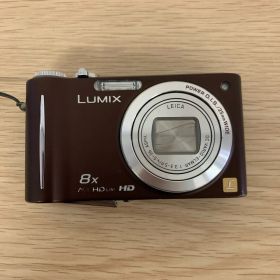 ％【蓋の破損あり・通電動作未確認】Panasonic LUMIX DMC-ZX3 ブラウン デジカメ Y2K【カメラ1】【1】