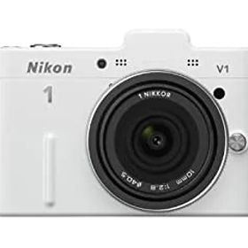 【中古】 Nikon ニコン ミラーレス一眼カメラ Nikon ニコン 1 (ワン) V1 (ブイワン) 薄型レンズキット ホワイトN1 V1ULK WH