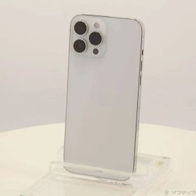 ソフマップ 〔中古品〕 iPhone13 Pro Max 128GB シルバー MLJ53J／A SIMフリー【269】