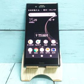 SONY Xperia XZs SOV35 au ブラック 本体 白ロム SIMロック解除済み SIMフリー 237836