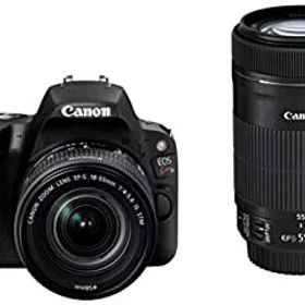 【中古】Canon デジタル一眼レフカメラ「EOS Kiss X9」ダブルズームキット (ブラック) EOSKISSX9BK-WKIT