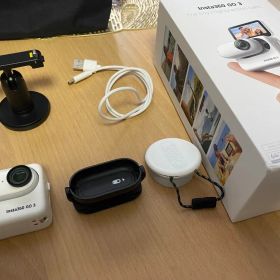 Insta360 GO 3 64GB ホワイト アクションカメラ 付属品完備