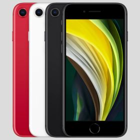バッテリー100%【Bランク美品】- iPhone SE 第2世代 128GB SIMフリー ブラック ホワイト レッド【整備済み品】【バッテリー交換済】【中古スマホ】2020 本体 電池長持ち
