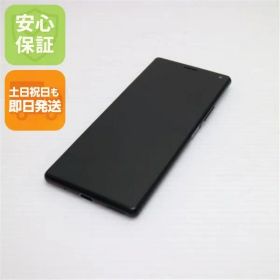 超美品 SOV42 ブラック スマホ 本体 白ロム 土日祝発送OK