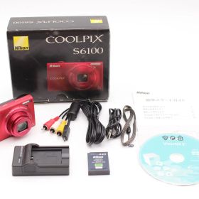 ≪極上品≫ Nikon COOLPIX S6100 レッド #20260721-0098