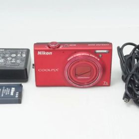 Nikon ニコン COOLPIX S6100 コンパクトデジタルカメラ スーパーレッド 260714av